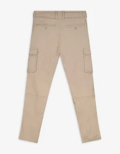 Cargohose - Gürtel - beige