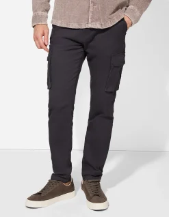 Cargohose - Gürtel - dunkelblau