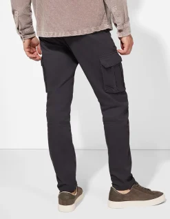 Cargohose - Gürtel - dunkelblau