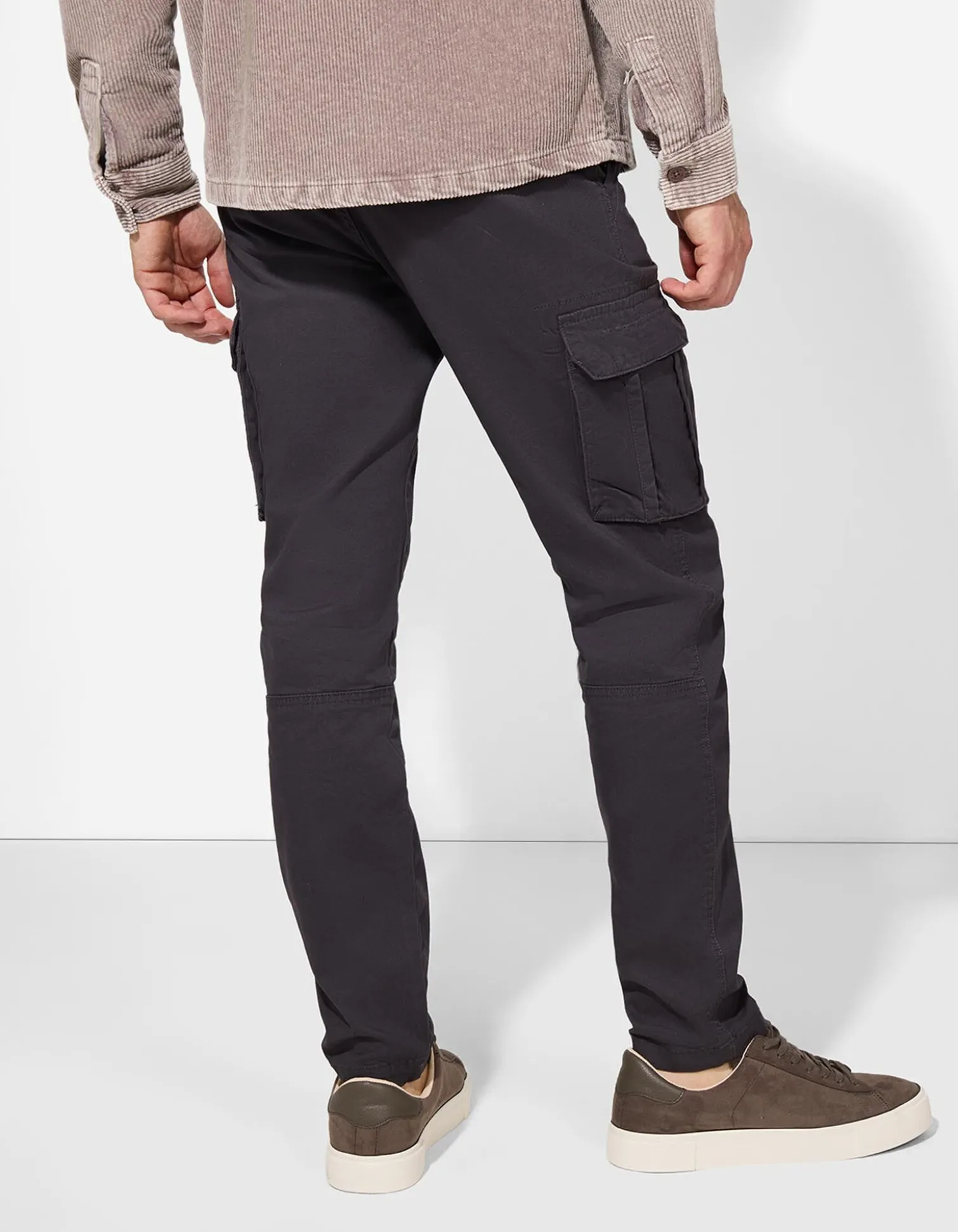 Cargohose - Gürtel - dunkelblau