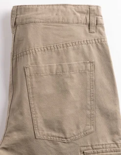 Cargohose - Loose Fit - beige