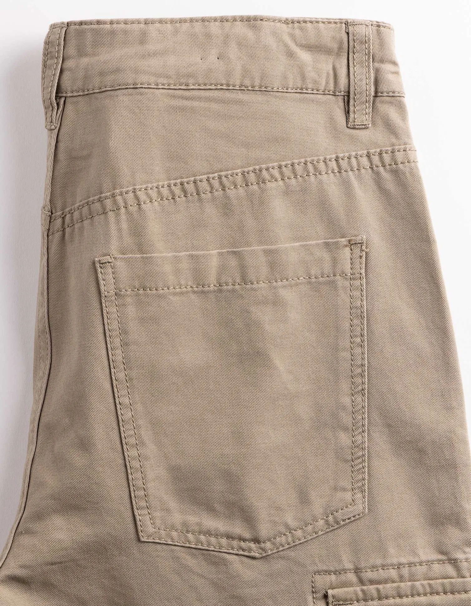 Cargohose - Loose Fit - beige