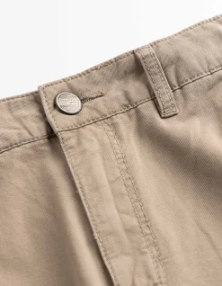 Cargohose - Loose Fit - beige