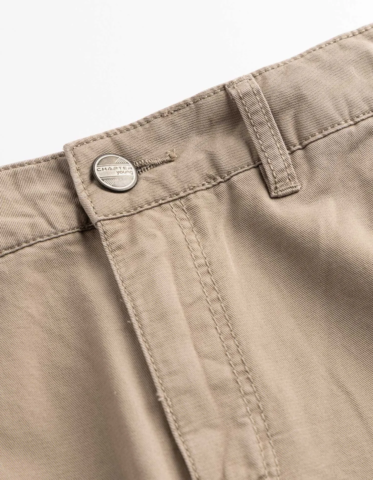 Cargohose - Loose Fit - beige
