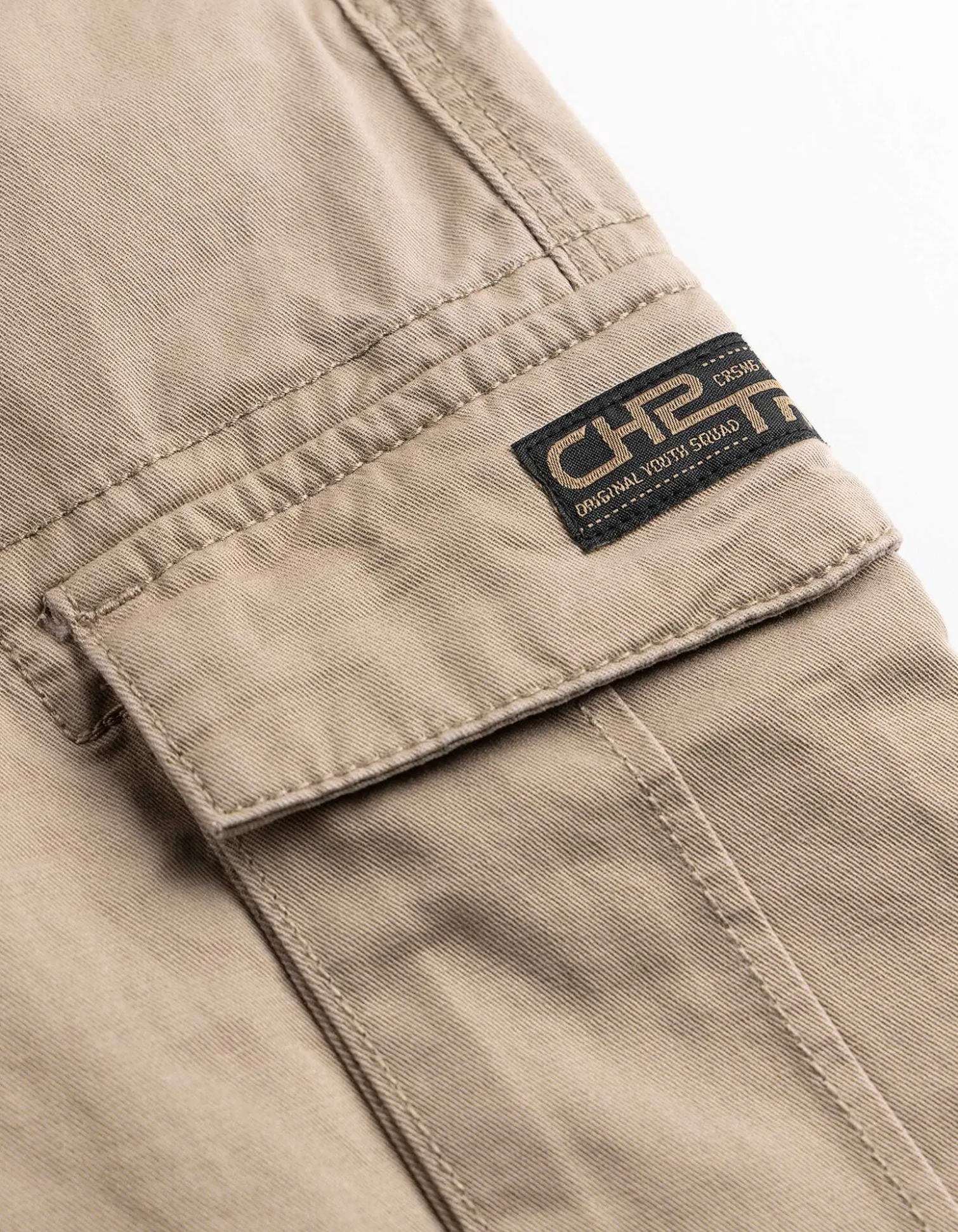 Cargohose - Loose Fit - beige