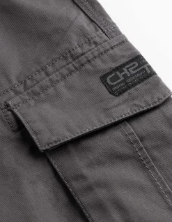 Cargohose - Loose Fit - dunkelgrau
