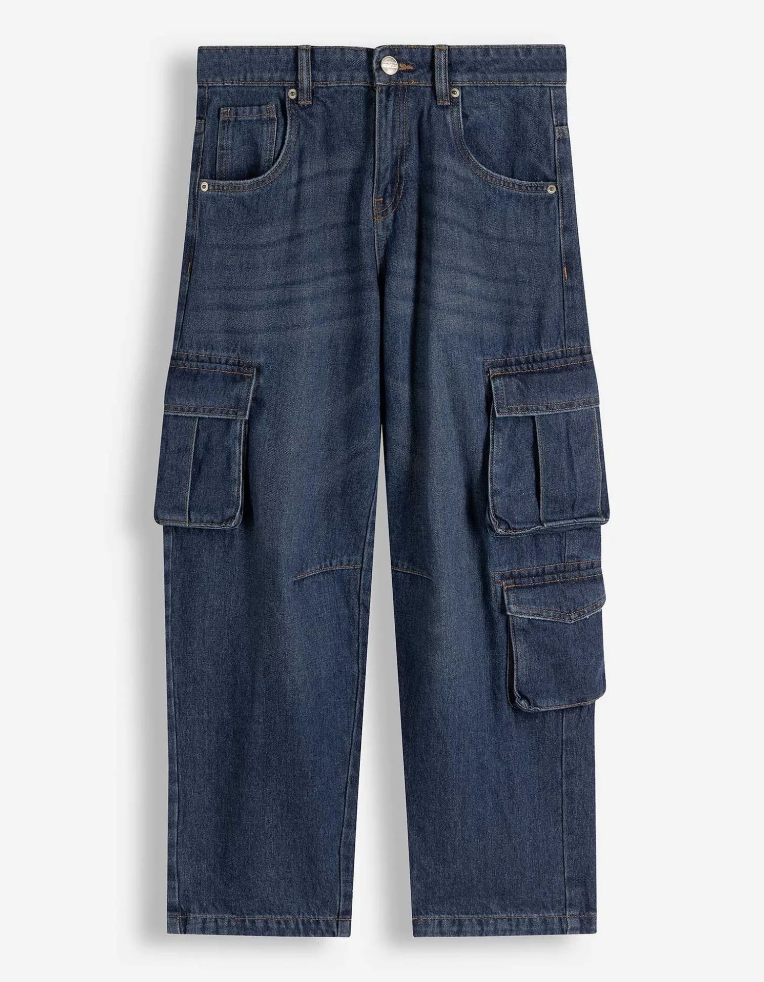 Cargohose - Loose Fit - dunkelblau
