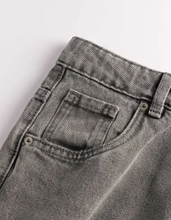 Cargohose - Loose Fit - grau