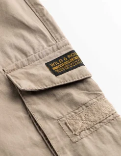 Cargohose - Twill - hellbraun