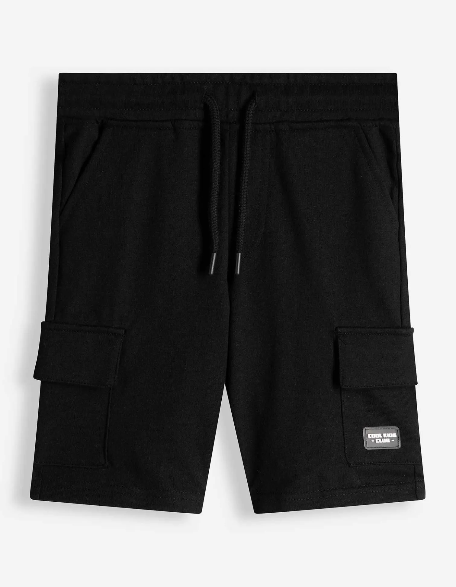 Cargoshorts - Aufgesetze Taschen - schwarz