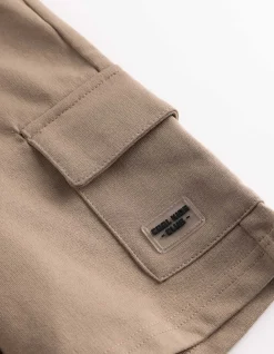 Cargoshorts - Aufgesetze Taschen - grau