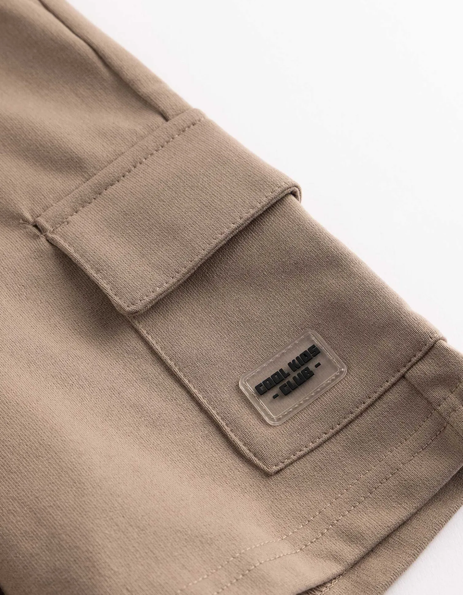 Cargoshorts - Aufgesetze Taschen - grau