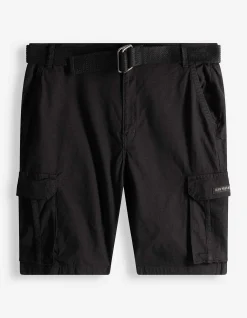 Cargoshorts - Ripstop - schwarz
