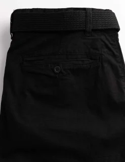 Cargoshorts - Ripstop - schwarz
