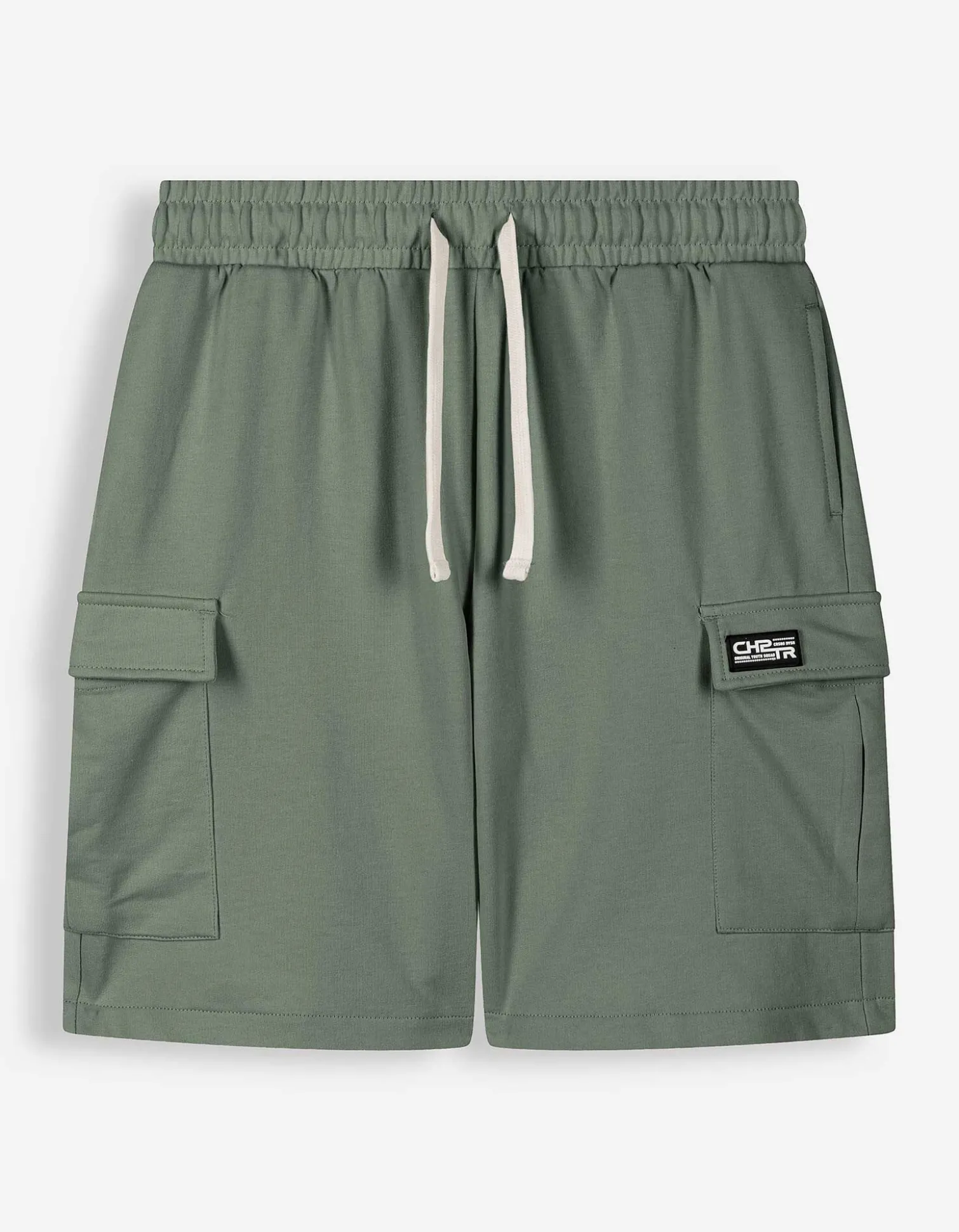 Cargoshorts - Sweat - dunkelgrün
