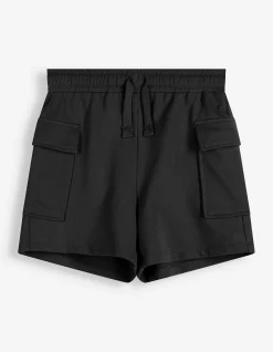 Cargoshorts - Sweat - schwarz