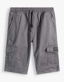 Cargoshorts - Twill - dunkelgrau