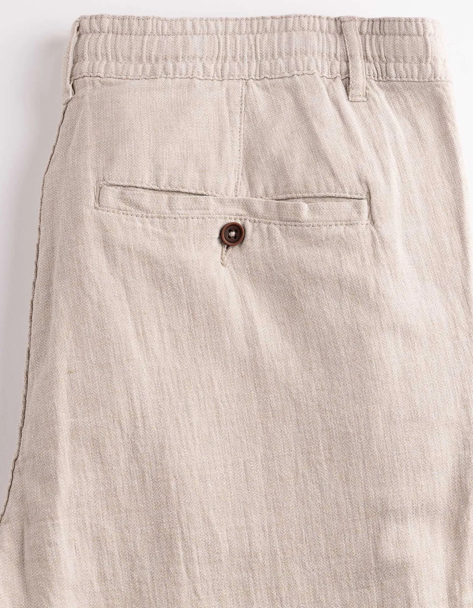 Chinohose - Leinen-Mix - beige