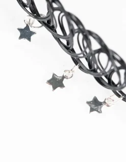 Choker - 3er-Pack - silberfarben