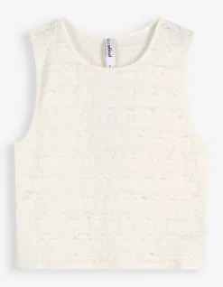 Cropped Top - Cropped - weiß