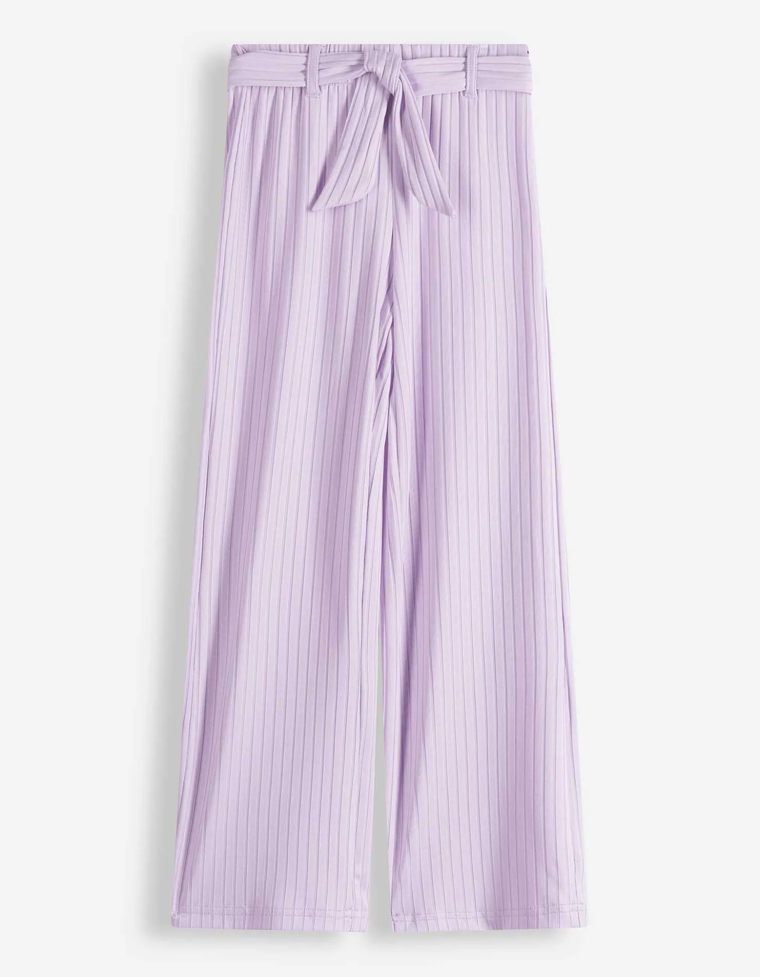 Culotte - Bindegürtel - lila