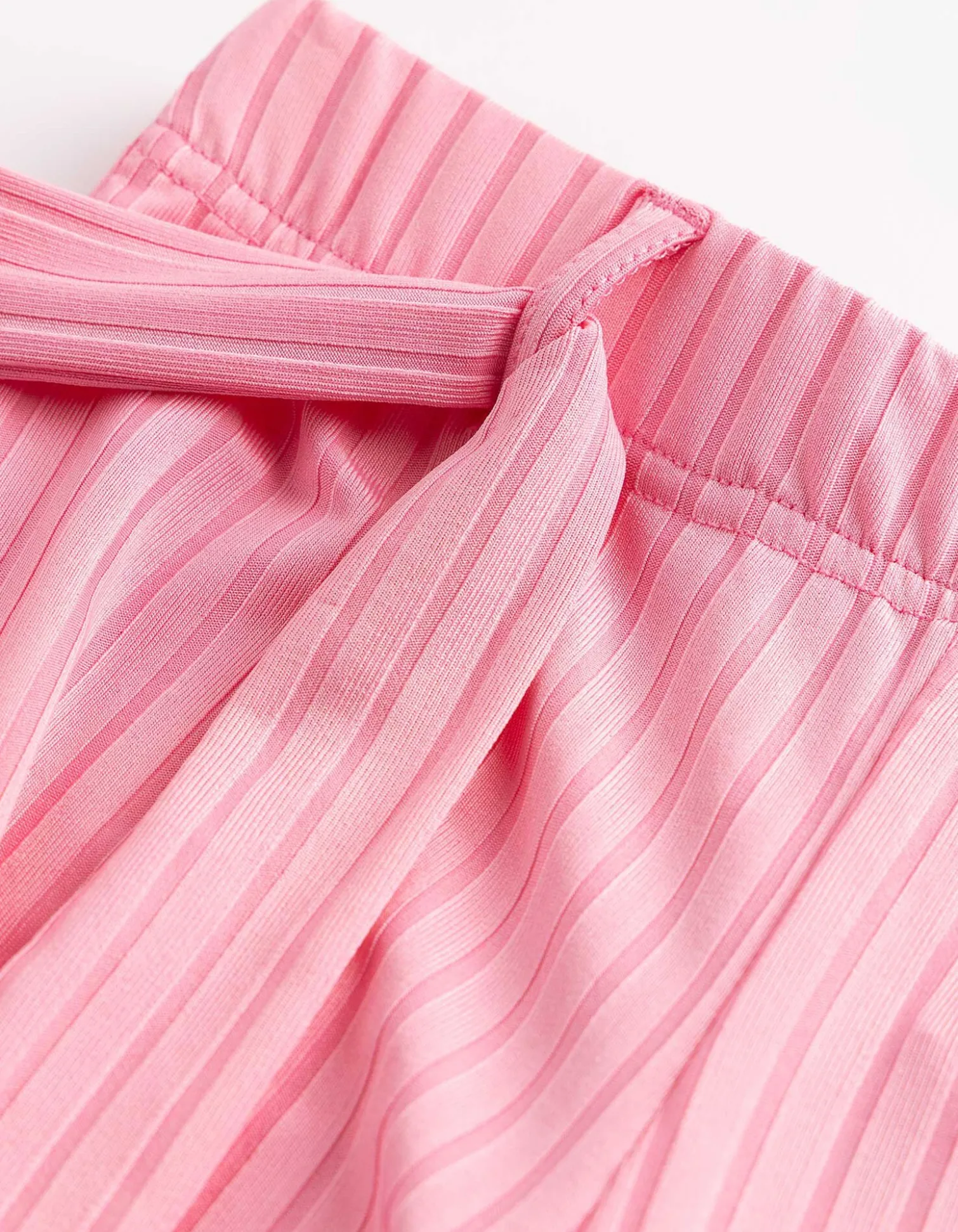 Culotte - Bindegürtel - pink