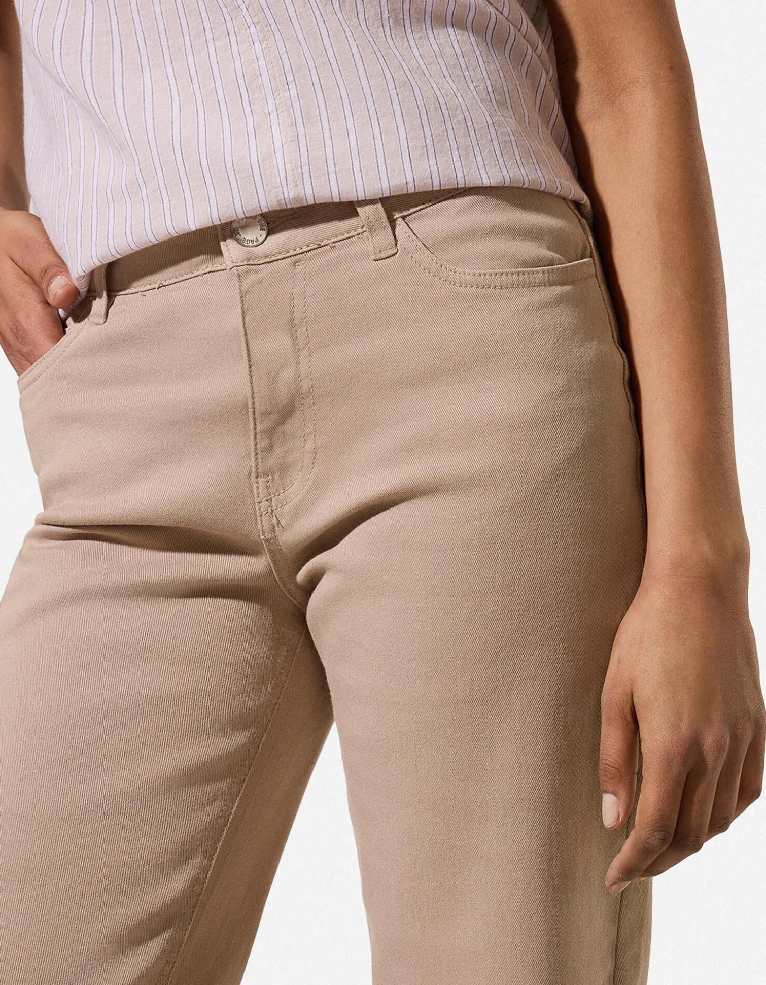 Culotte - High Waist - beige