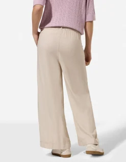 Culotte - Leinen-Optik - Beige
