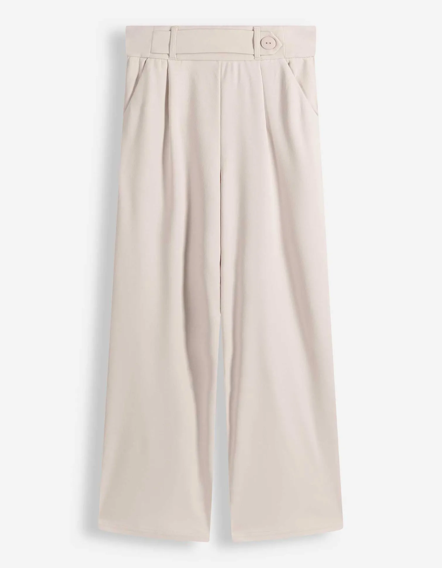 Culotte - Webstoff - beige