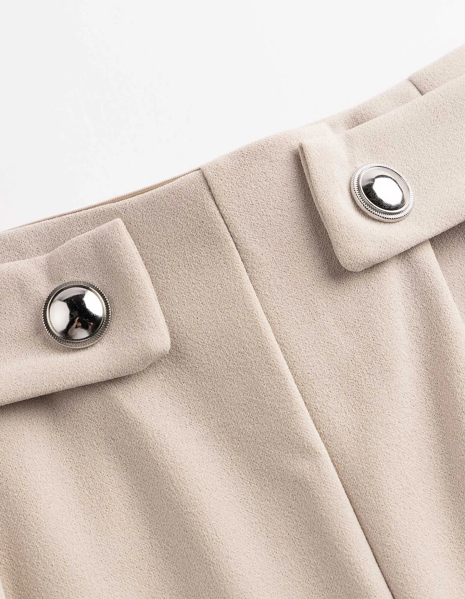 Culotte - Webstoff - beige