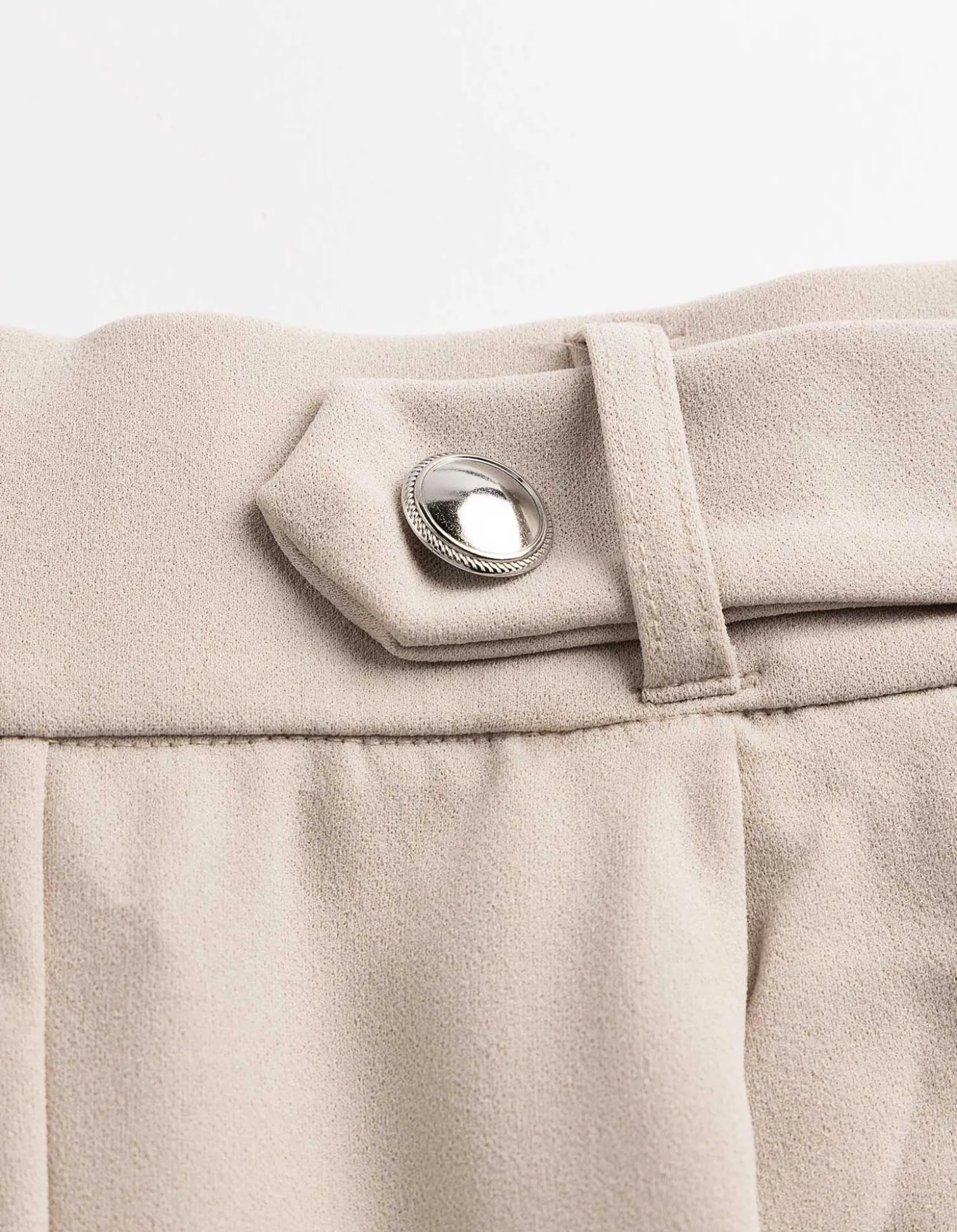 Culotte - Webstoff - beige