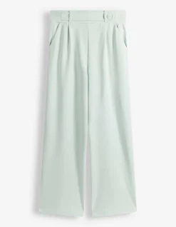 Culotte - Webstoff - grün
