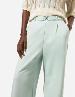 Culotte - Webstoff - türkis