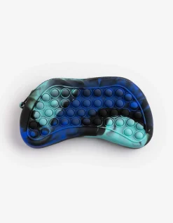 Federmäppchen - Bubble Fidget Toy - hellblau