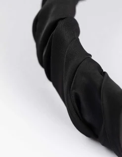 Haarschmuck - einfarbig - schwarz