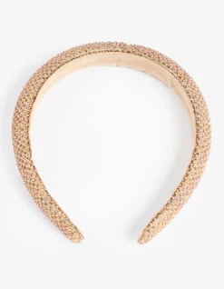 Haarschmuck - Zierperlen - hellbraun