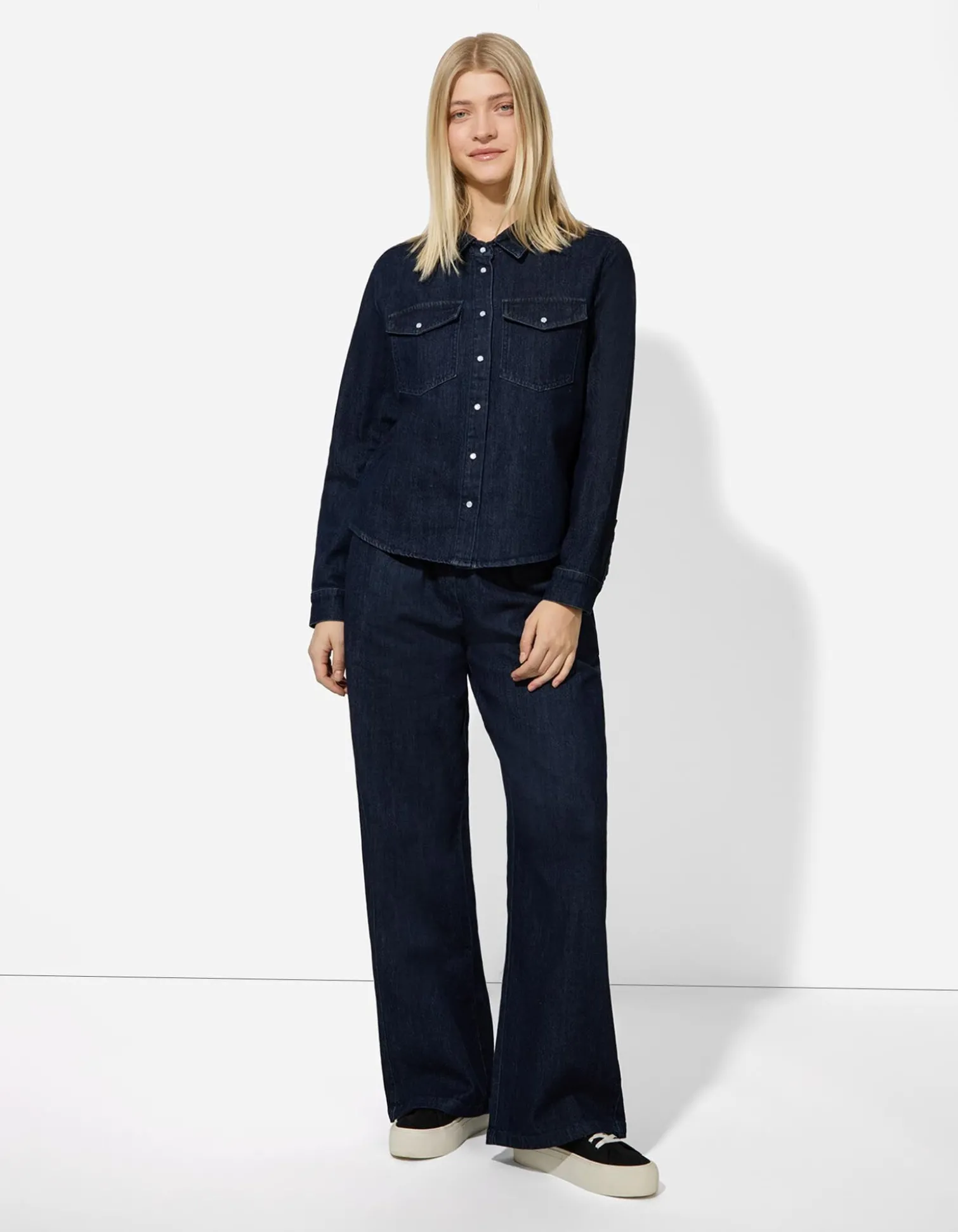 Hemd - dark blue denim - dunkelblau