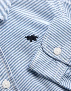 Hemd - Lange Ärmel - blau