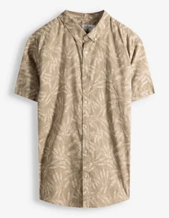 Hemd - Leinen-Mix - beige