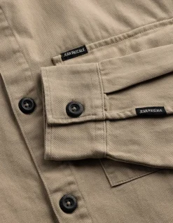 Hemd - Twill - beige