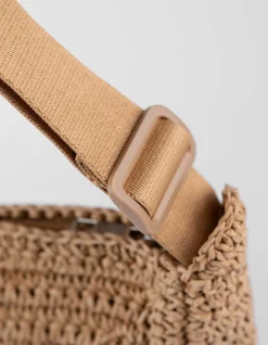 Hip Bag - Stroh - beige