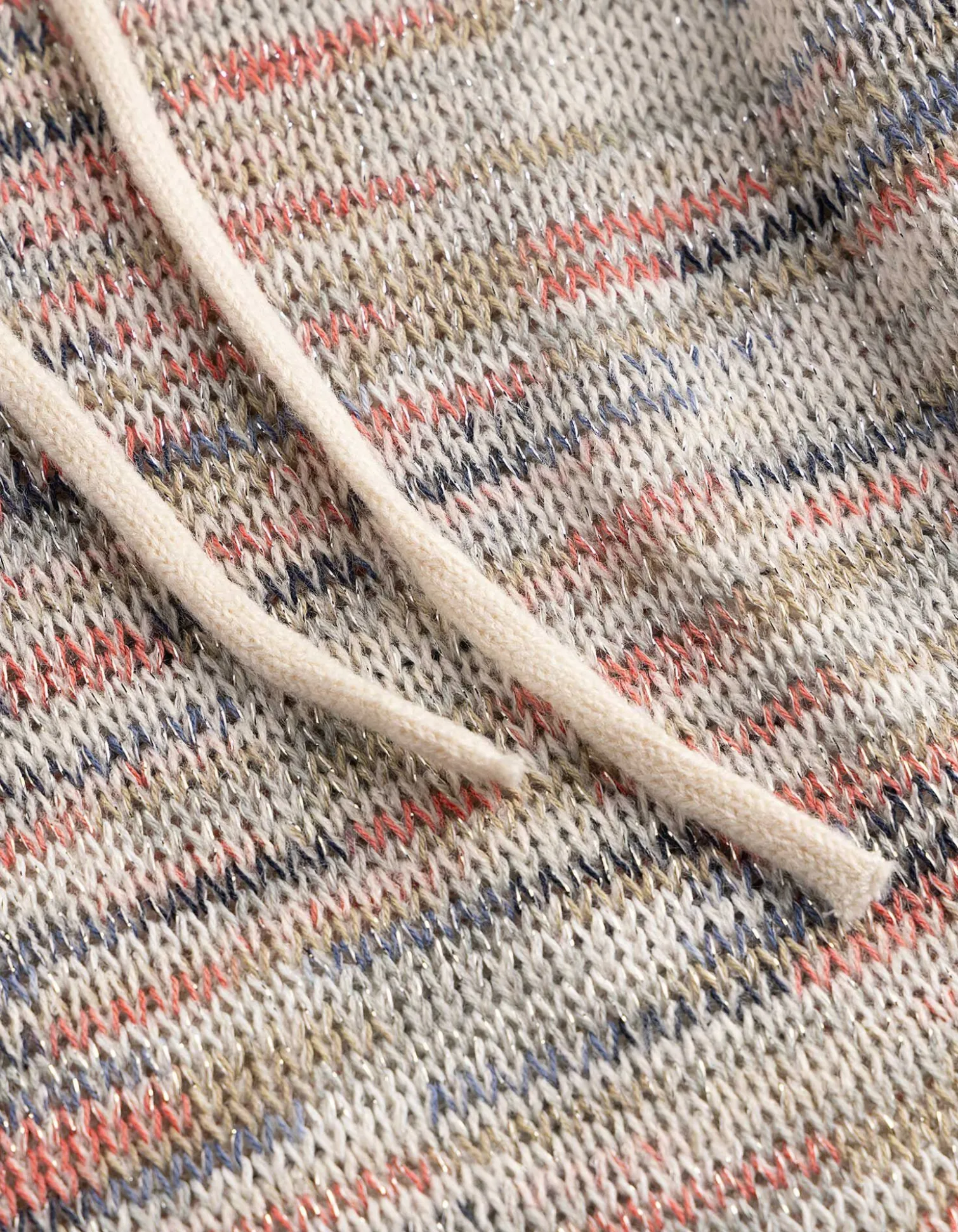 Hoodie - Dreiviertelärmel - Bunt
