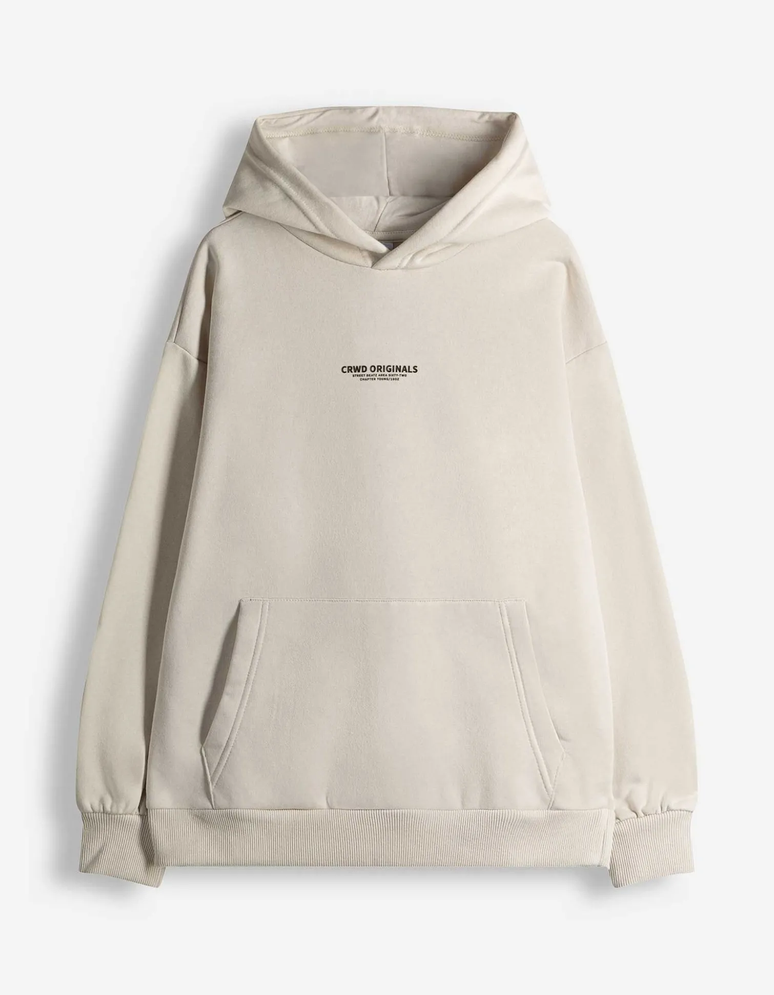 Hoodie - Kapuze - beige