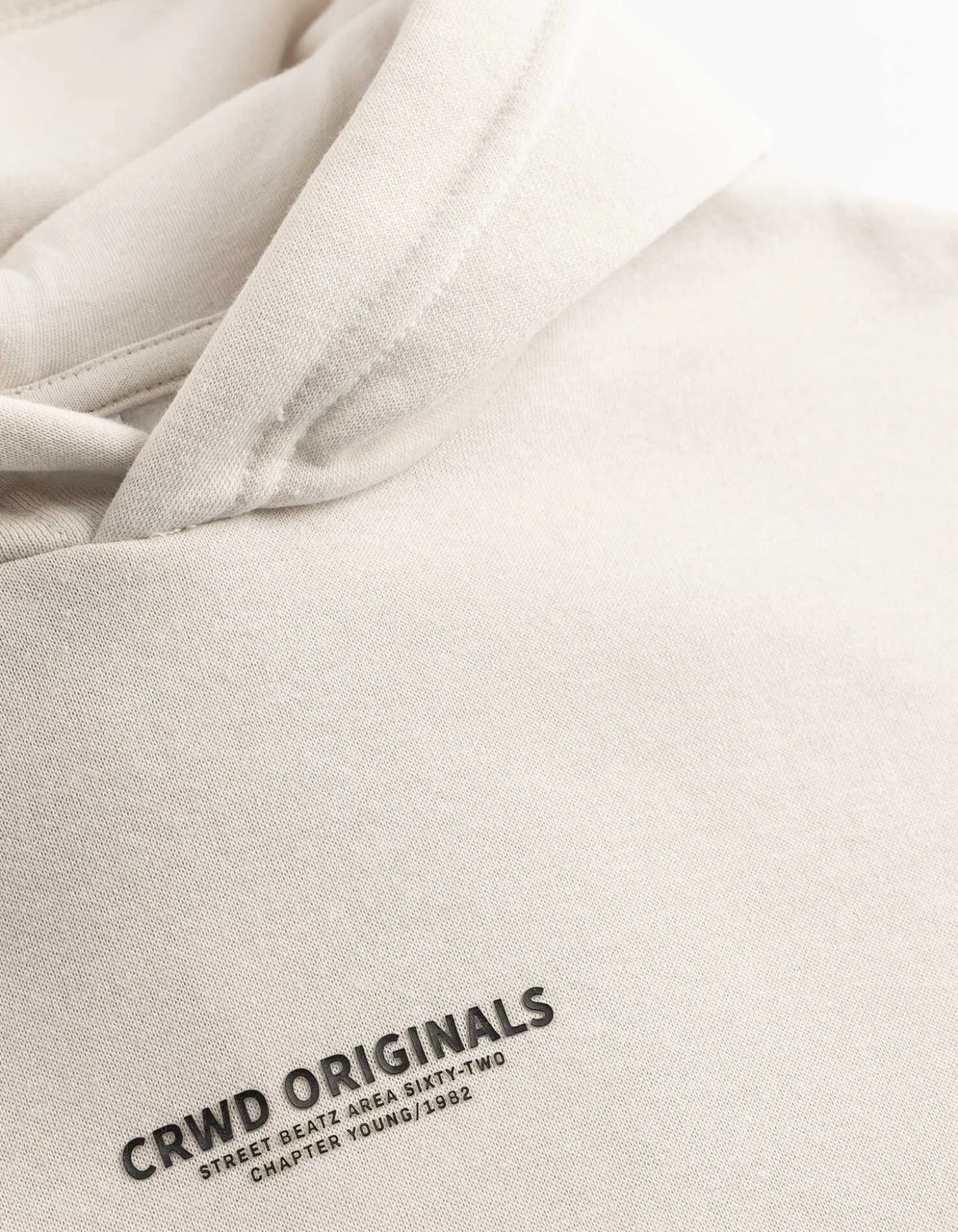 Hoodie - Kapuze - beige