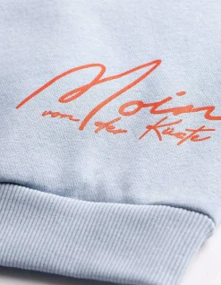Hoodie - Kapuze - hellblau