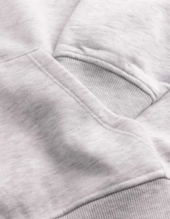 Hoodie - Schriftzug - hellgrau