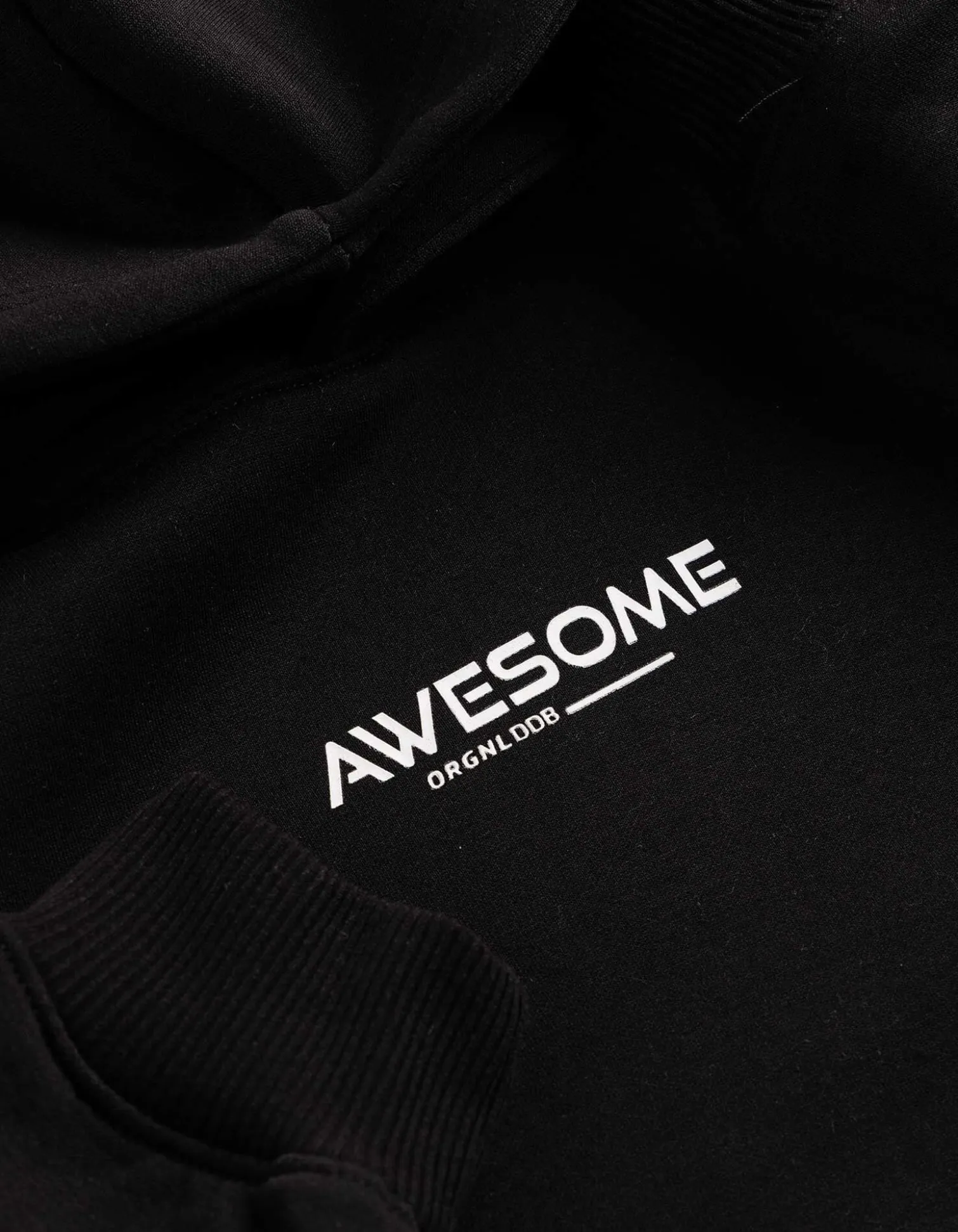 Hoodie - Scuba - schwarz