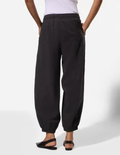 Hose - Balloon Fit - schwarz