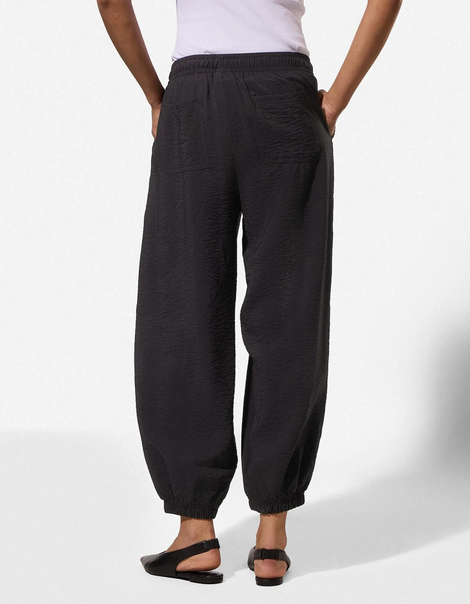 Hose - Balloon Fit - schwarz