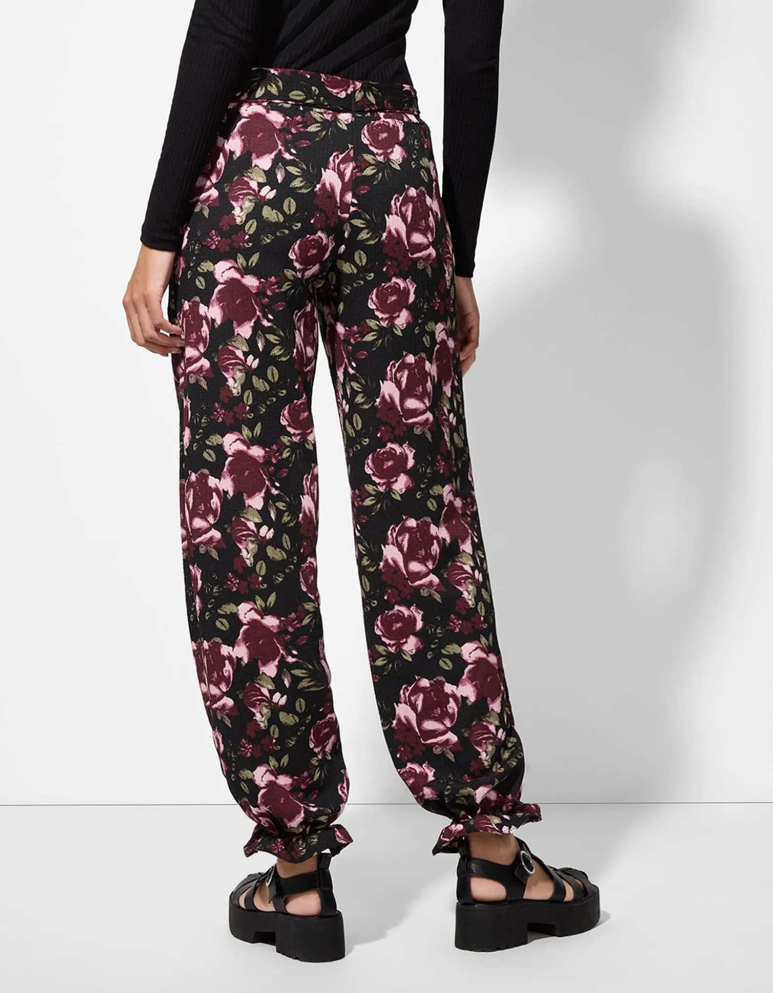 Hose - Balloon Fit - schwarz
